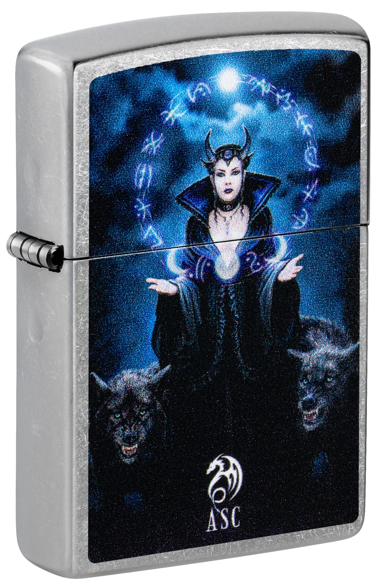 Anne Stokes Moon Witch Design | SKU:47084 – Diaspora Zippo
