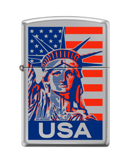 USA Statue of Liberty Head High Polish Chrome | 02357