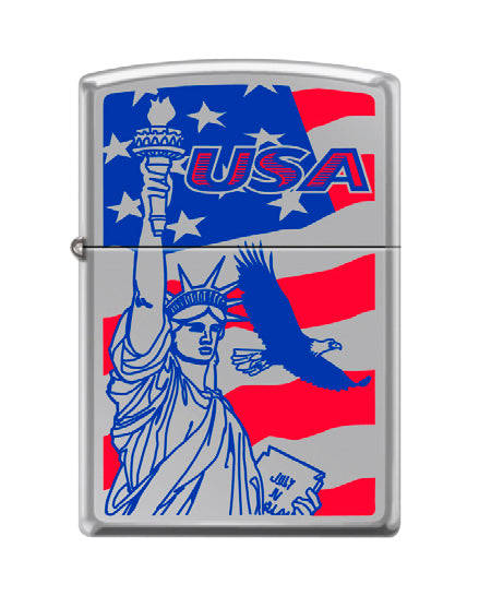 USA Statue of Liberty High Polish Chrome | 02393