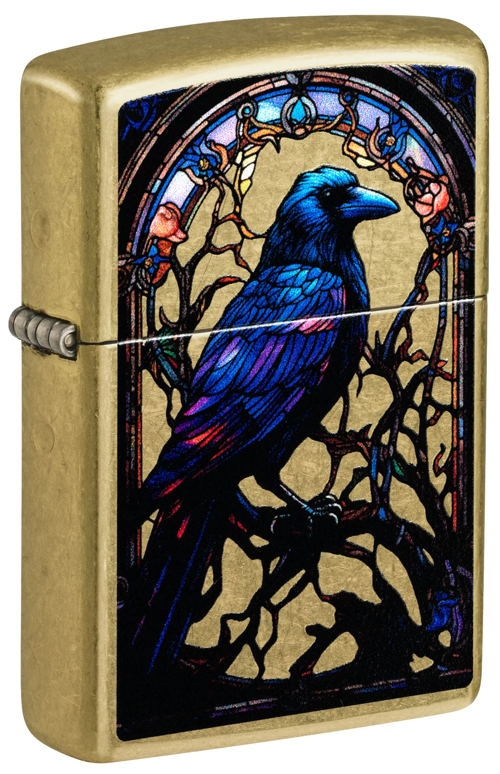 Stained Glass Raven Design | SKU:46946