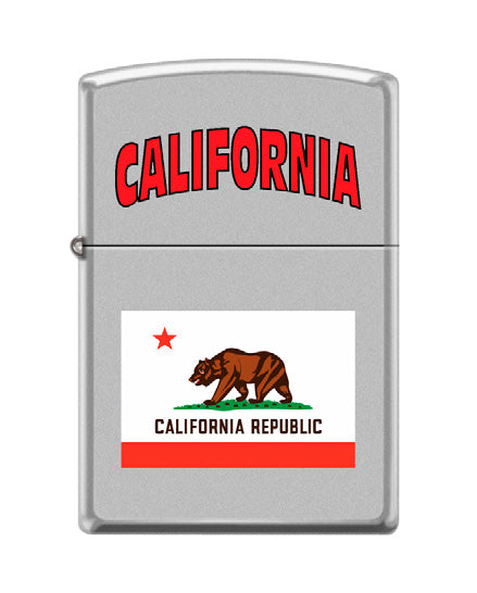Cal Bear Flag High Polish Chrome | 34258