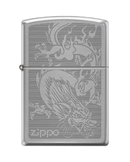 Zippo Dragon Etch High Polish Chrome | 38899