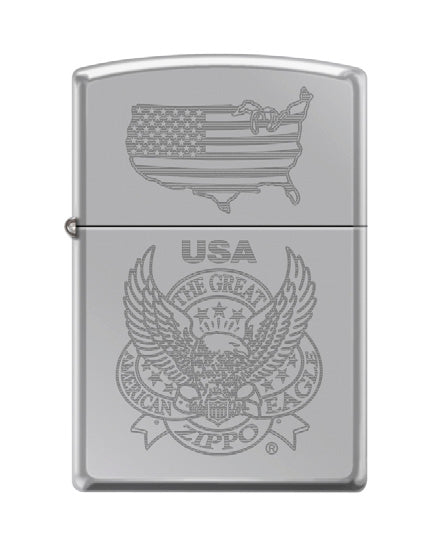 USA Great Am Eagle High Polish Chrome | 43853