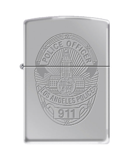 LA Police Badge High Polish Chrome | 52191