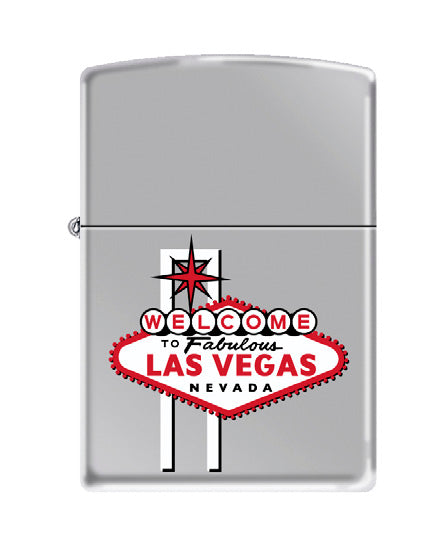LV Welcome Sign High Polish Chrome | 57779