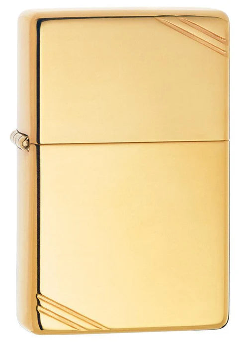 High Polish Brass Vintage with Slashes | SKU: 270