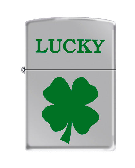 Lucky Green Clover High Polish Chrome | 73344
