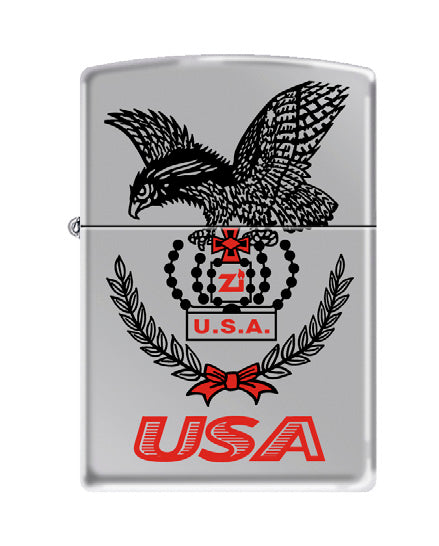 USA Eagle Crown High Polish Chrome | 73635