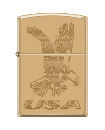 USA Eagle High Polish Brass | 74732