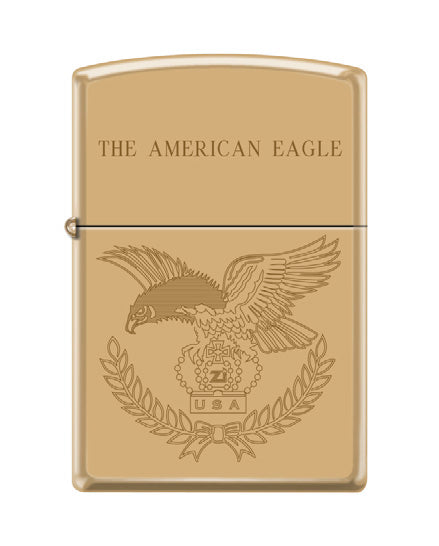 Eagle with Crown High Polish Brass | 74733