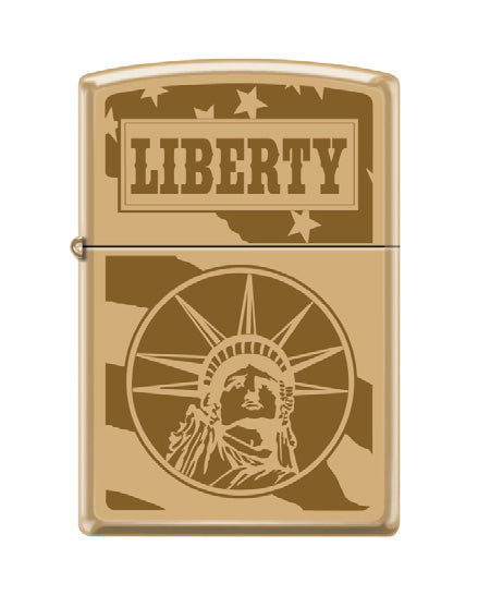 Statue Flag High Polish Brass | 74744