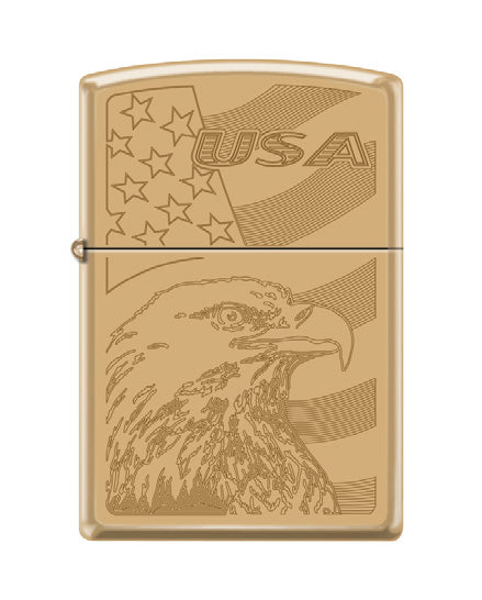 Eagle Flags USA High Polish Brass | 74768