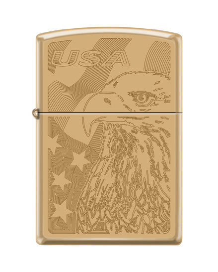 Eagle Flags USA High Polish Brass | 74769