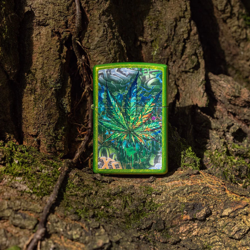 Graffiti Leaf Design | SKU:46846