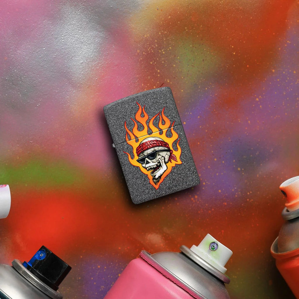 Rietveld® Flaming Skull Design | SKU:46933