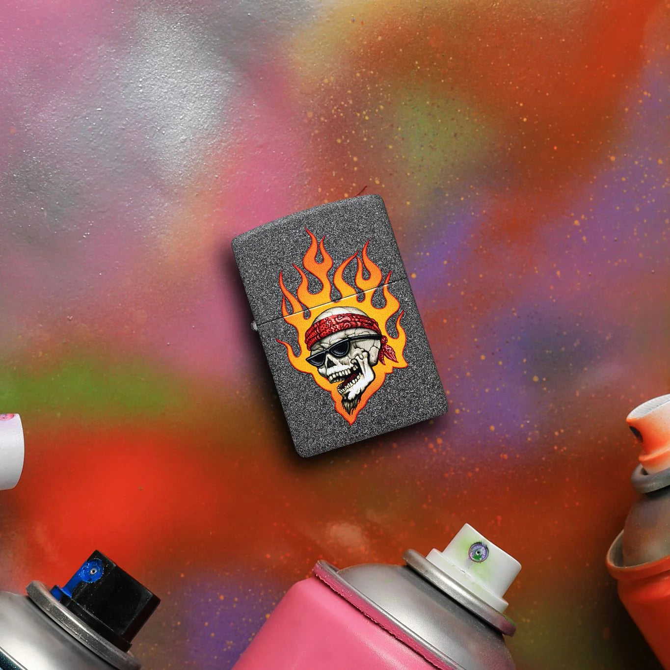 Rietveld® Flaming Skull Design | SKU:46933
