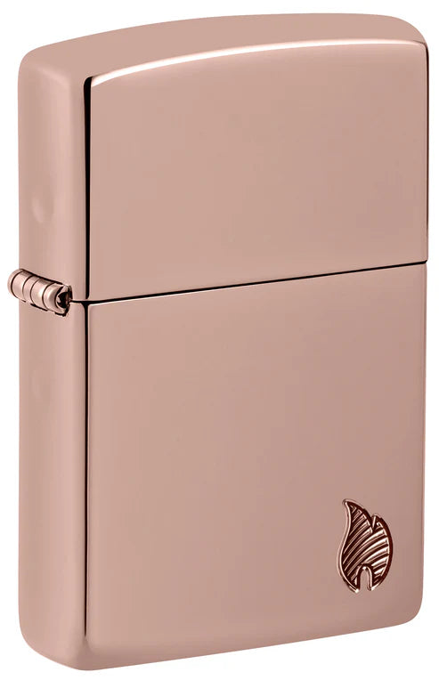 Armor® High Polish Rose Gold Flame Design | SKU: 46401
