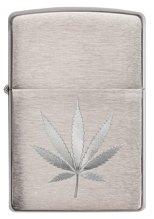 Chrome Marijuana Leaf Design | SKU: 29587