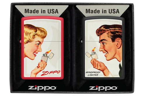 Vintage Ad Lighter Set | SKU: 46295