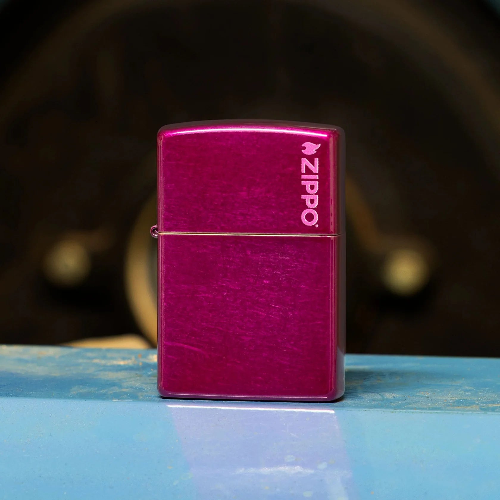 Classic Candy Raspberry Zippo Logo | SKU:24003ZL