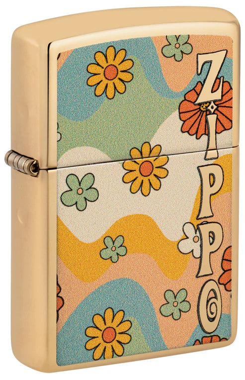 Zippo Flower Power Design | SKU: 48503