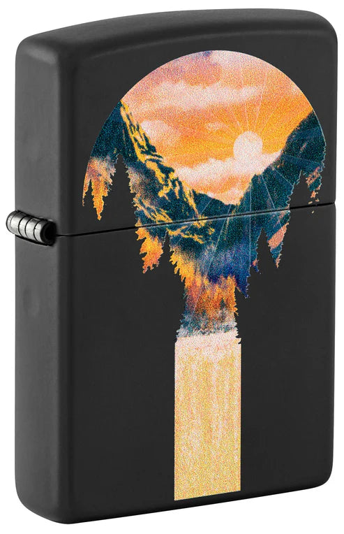 Mountain Waterfall Design | SKU: 48676