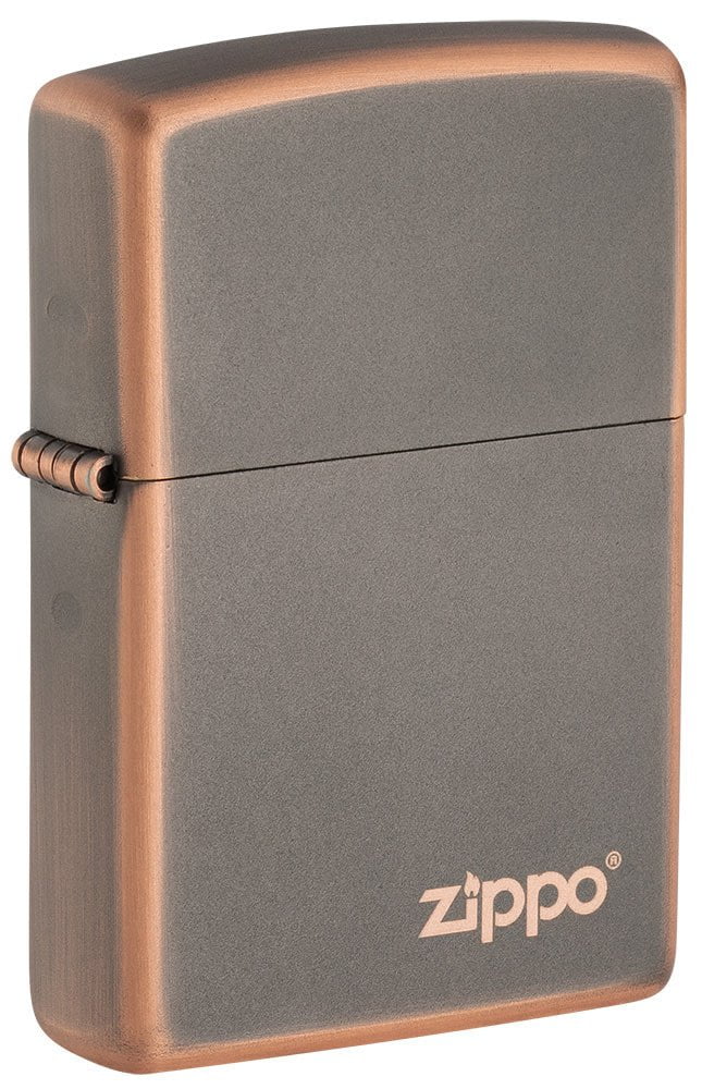Rustic Bronze Zippo Logo | SKU: 49839ZL