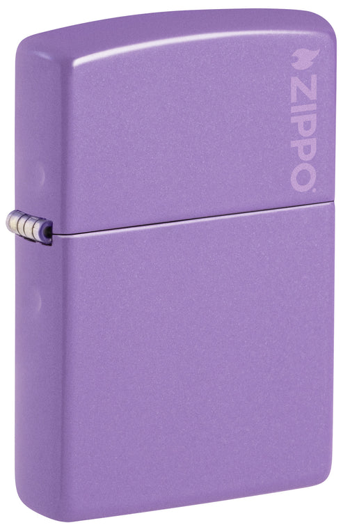 Classic Smoky Lavender Zippo Logo | SKU: 46681ZL