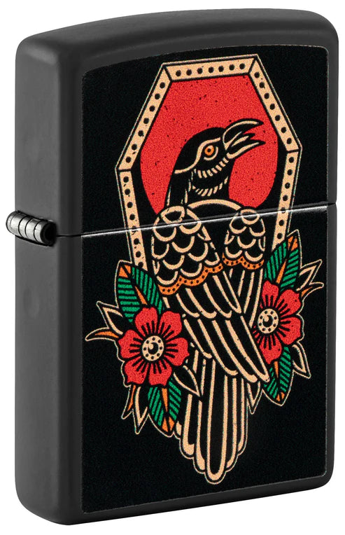 Crow Tattoo Design | SKU: 48611