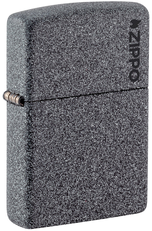 Classic Iron Stone Zippo Logo | SKU: 211ZL