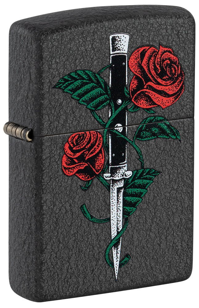 Rose Dagger Tattoo Design | SKU: 49778