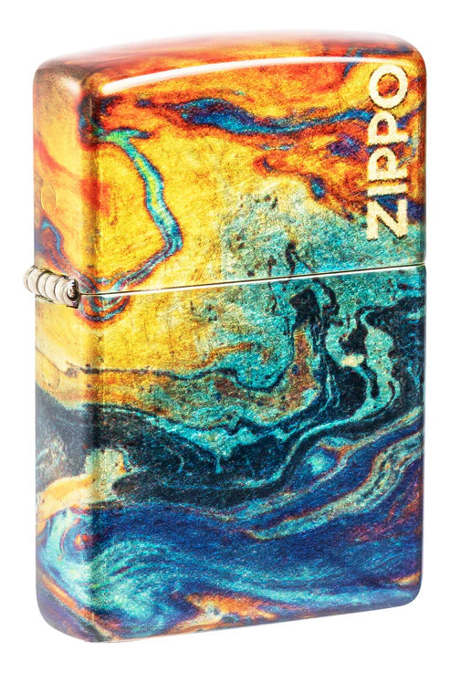 Colorful Zippo Design | SKU: 48778