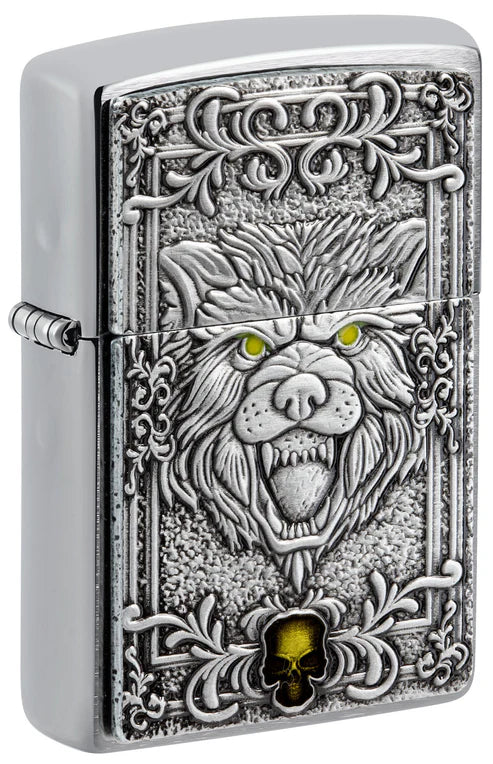 Wolf Emblem Design | SKU: 48690