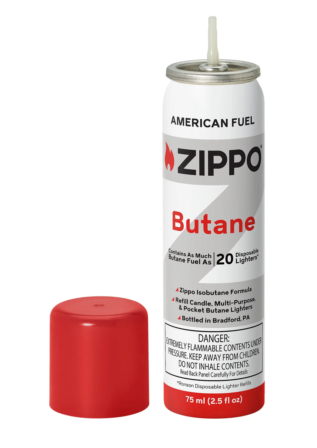 Butane Fuel | SKU: 3809 (42GR/75ML 48CAN/BOX)