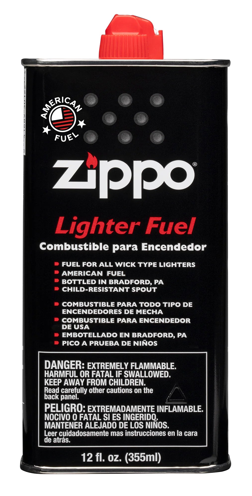 12 oz. Lighter Fuel | SKU: 3165 (12OZ LIGHTER FUEL 24 CAN/BOX)